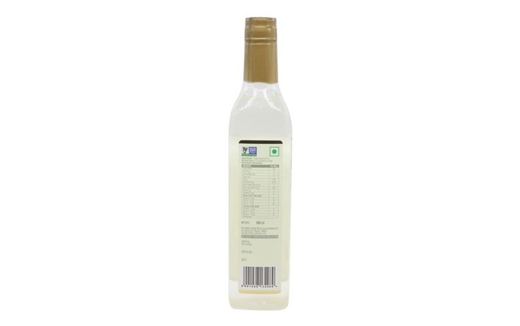 Coco Soul 100% Natural Cold Pressed Virgin Coconut Oil    Plastic Bottle  500 millilitre
